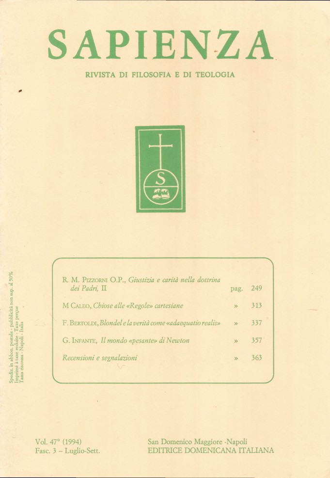 la copertina della rivista su cui apparve l'articolo nel 1994
